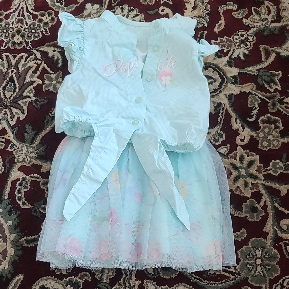 4 for $28 - Lapin House Girls 4 Years (104 cm) 2-Piece Dress Set